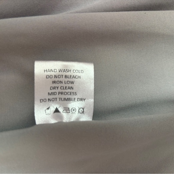 Tularosa Carmine Gray & White Stripe Chunky Knit Open Front Cardigan Sweater M - Picture 10 of 12